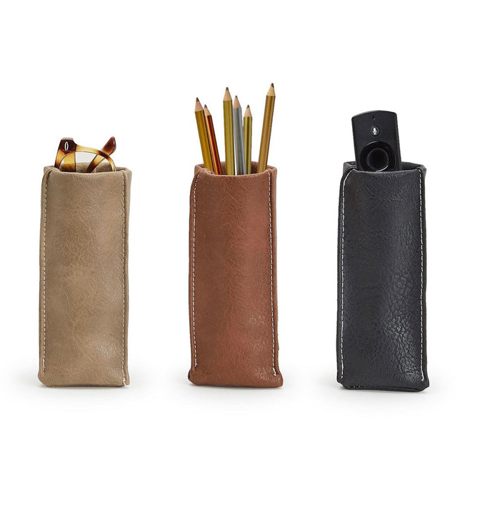 Leather Weighted Eyeglass/Accessory Holder