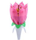 LED Candles Beautiful Musical Lotus Flower Happy Birthday - foxberryparkproducts