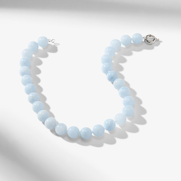 Packshot image of the Leila Necklace in Jade | Lead