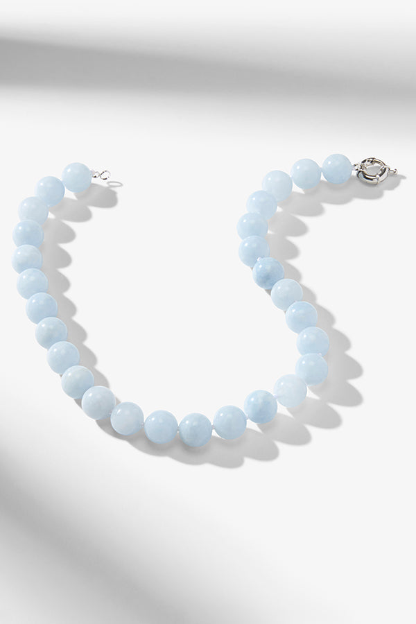 Packshot image of the Leila Necklace in Jade | Grid | Still | Exclude