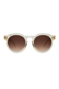 Leonard II E - Champagne w/ Brown Gradient Flat Lenses