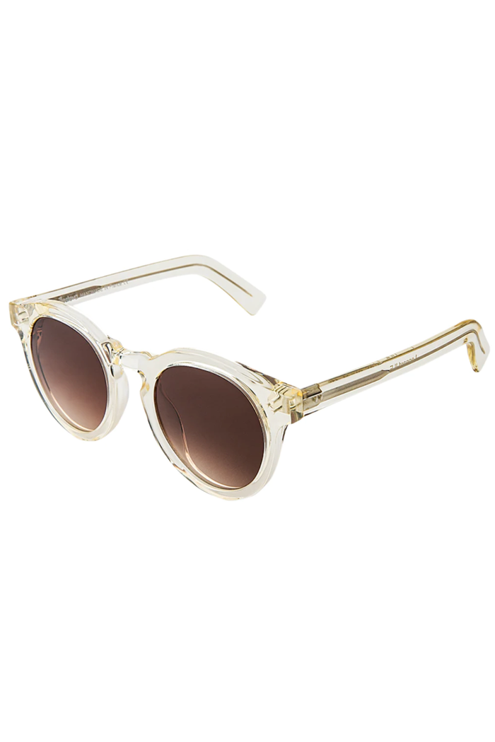 Leonard II E - Champagne w/ Brown Gradient Flat Lenses