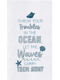 Let The Waves Kitchen Towel