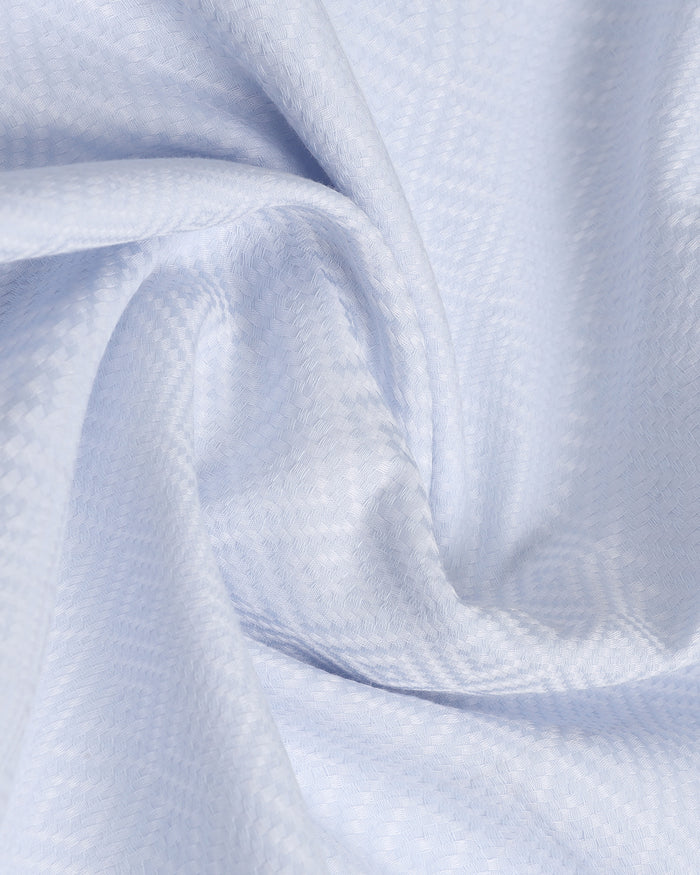 Light Blue Jacquard Shirt - Render