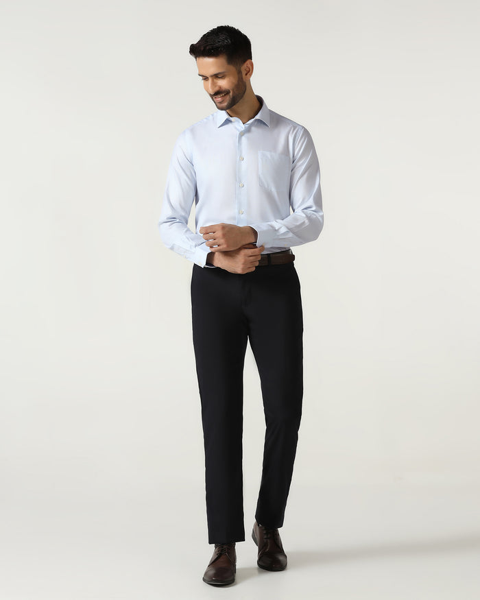 Light Blue Solid Shirt - Rally