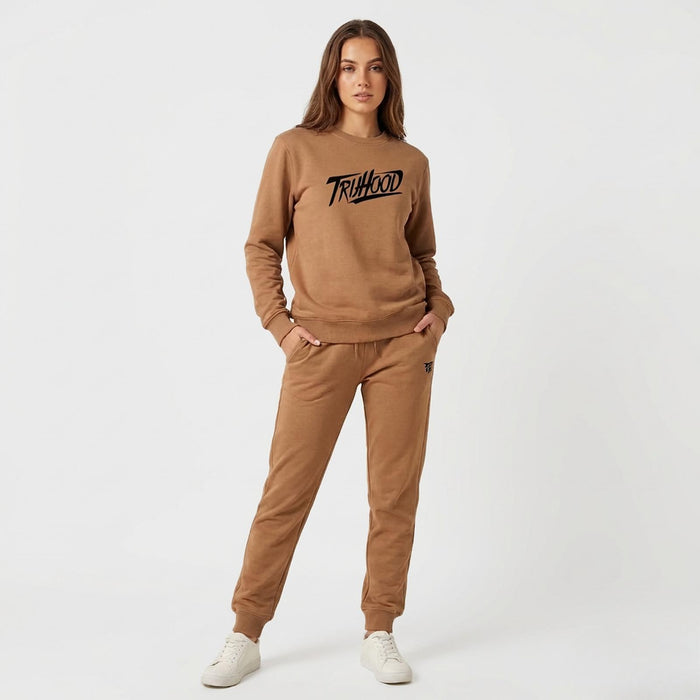 Light Brown Tru Woman Sweatshirt