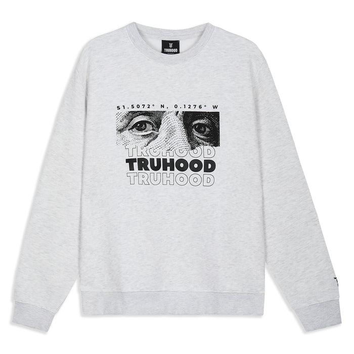 Light Grey Tru Woman Sweatshirt
