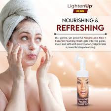 LightenUp Aloe Vera + Coconut Foaming Wash