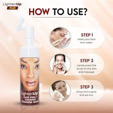 LightenUp Aloe Vera + Coconut Foaming Wash