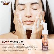 LightenUp Aloe Vera + Coconut Foaming Wash