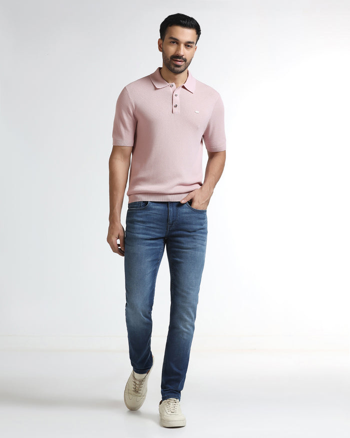 Lilac Solid Polo - Yuto