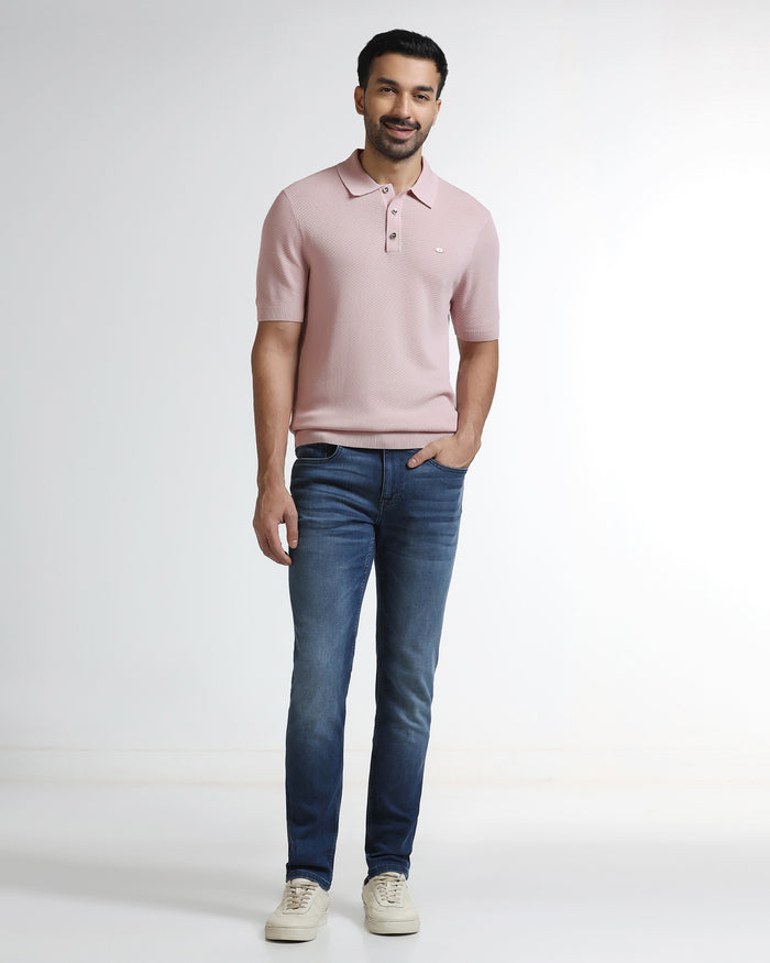 Lilac Solid Polo - Yuto