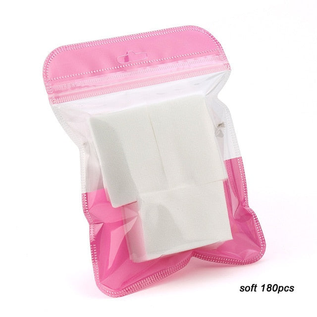 Lint-Free Nail Polish Remover Cotton Wipes - foxberryparkproducts