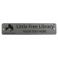 Little Free Library Custom Charter Sign