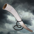 Loki's Oversized Drinking Horn with Stand