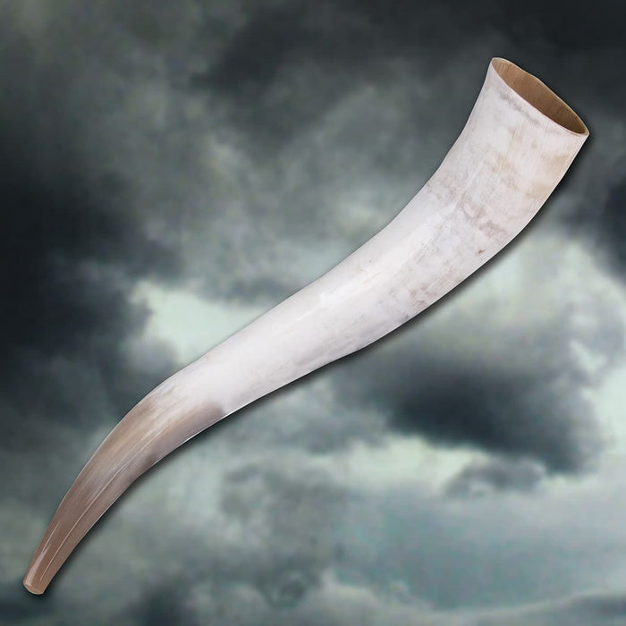 Loki's Oversized Drinking Horn with Stand