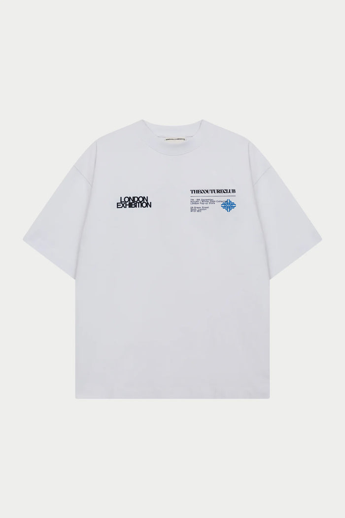 LONDON POP UP T-SHIRT - WHITE