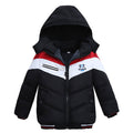 Long Sleeved Hooded Padded Jacket For Boys | Long Sleeve Boys Jacket