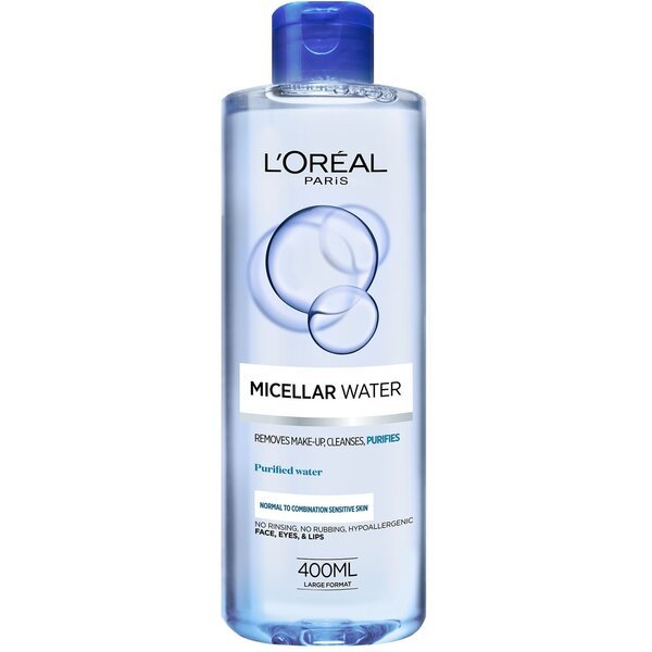 L'Oréal Paris Skin Expert Mizellenwasser für normale und Mischhaut, 400 ml
