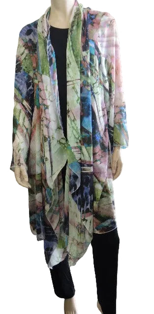 Lorissa Long Chiffon Jacket (Size 30)
