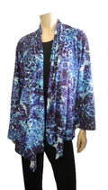 Lorissa Velour Burn Out Jacket (size 30)