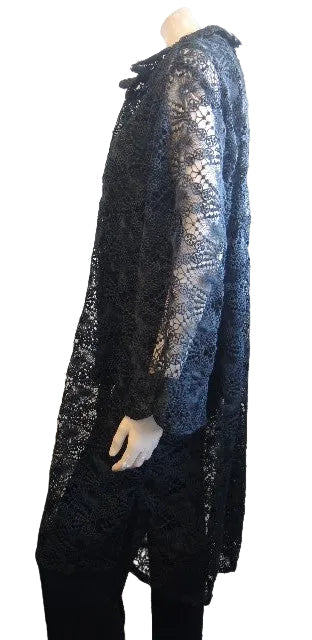 LS Collection Long Line Lace Jacket