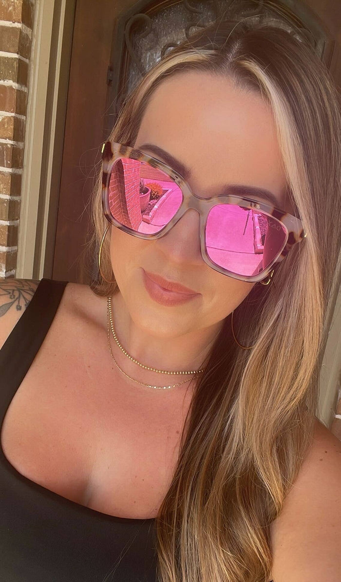 Lyla - Polarized Medium Cat Eye Sunglasses