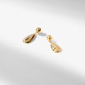 Packshot image of the Lyle earrings in gold | Lead
