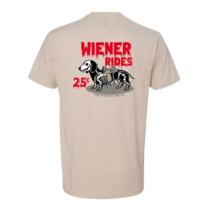Mad Hatter Co. Wiener Rides T-Shirt