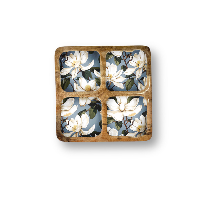 Magnolia 12" Quad Tray w/ 4 Compartments