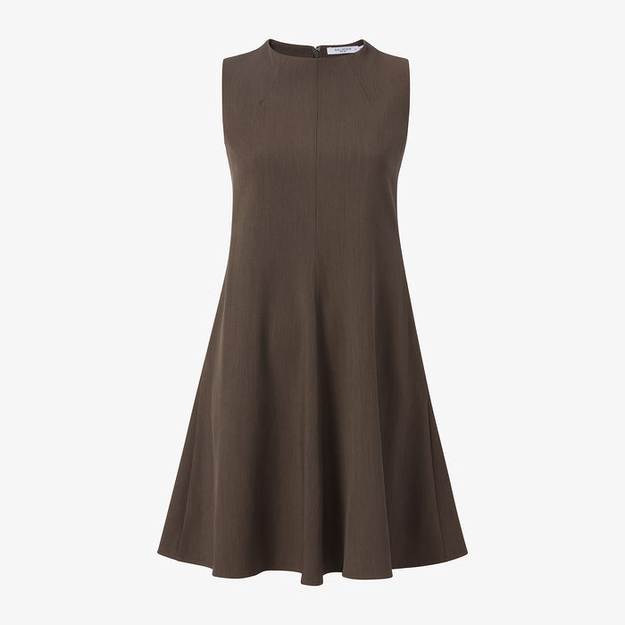 Packshot image of the malala dress in kale