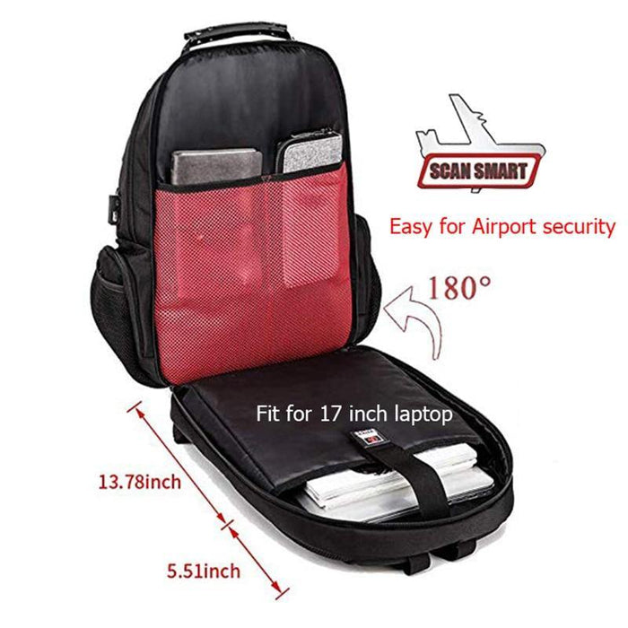 Male 45L Travel backpack 15.6 Laptop - foxberryparkproducts