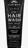 Man Bar 2 in 1 Hair Wash Midnight Amber
