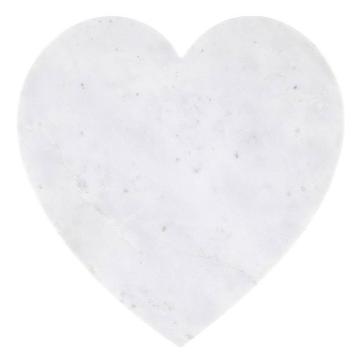 Marble Heart White Marble Board