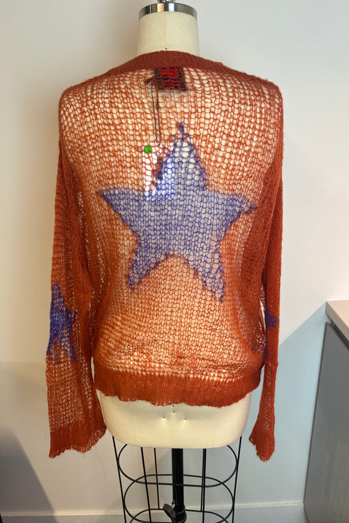 Marc Jacobs Heavan Mohair Star Sweater
