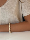 Tan Beaded Bracelet