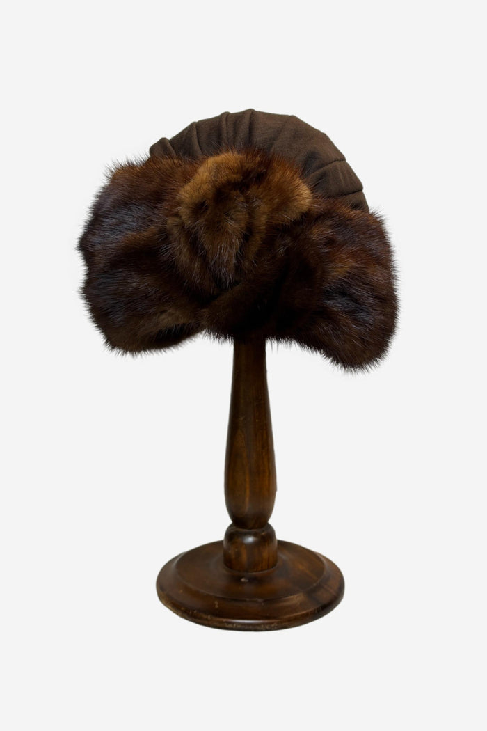 Maria Jose Mink and Cashmere Turban image 0