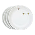 Mary Lake-Thompson Whimsical Bees 9" Melamine Dinner Plate, Set of 4