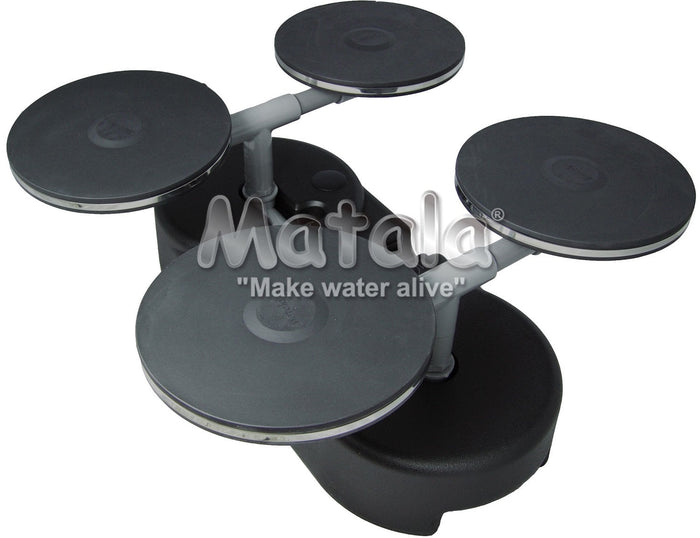 4 x 9" Air Disc Diffuser with Double Base MDB24