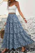Meadow Breeze Tiered Maxi Skirt