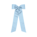 Medium Grosgrain Bowtie with Scalloped Edge, Knot Wrap, and Streamer Tails
