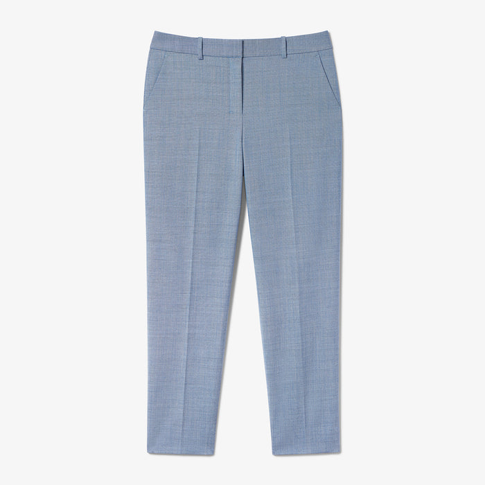 Packshot image of the mejia pant in indigo and white