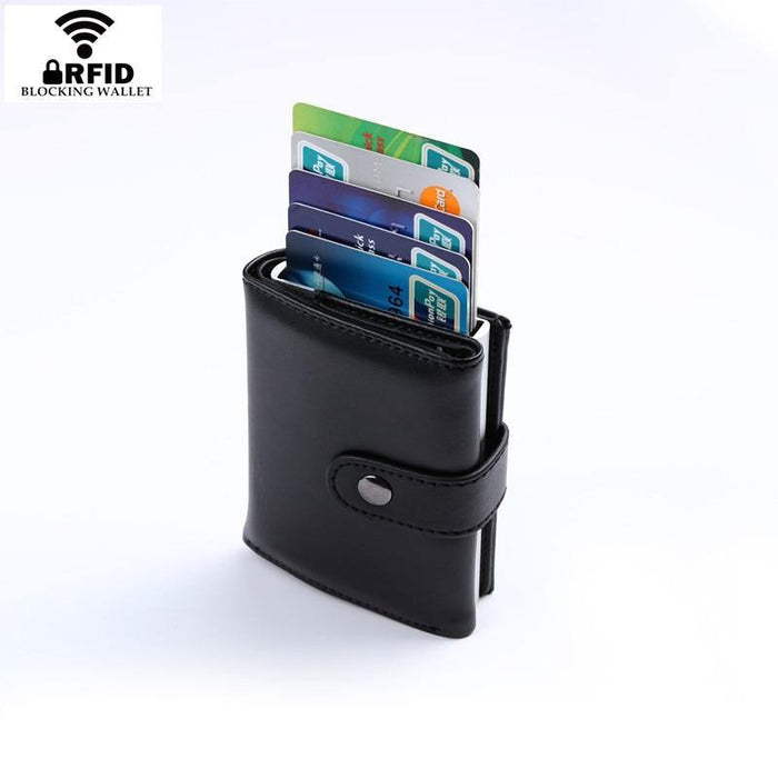 Men And Women Genuine Leather Credit card Case - foxberryparkproducts