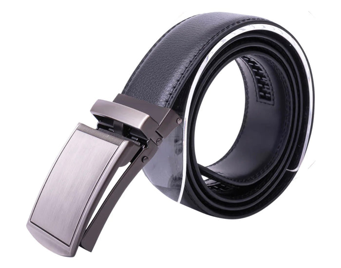 MEN'S AUTOMADTIC GENUINE LEATHER RATCHET BELT