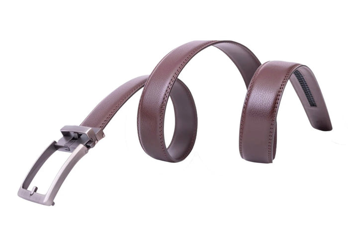 MEN'S AUTOMADTIC GENUINE LEATHER RATCHET BELT