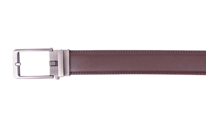 MEN'S AUTOMADTIC GENUINE LEATHER RATCHET BELT