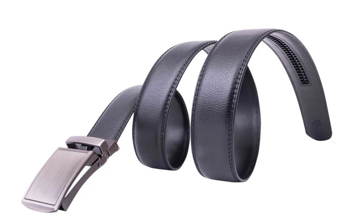 MEN'S AUTOMADTIC GENUINE LEATHER RATCHET BELT