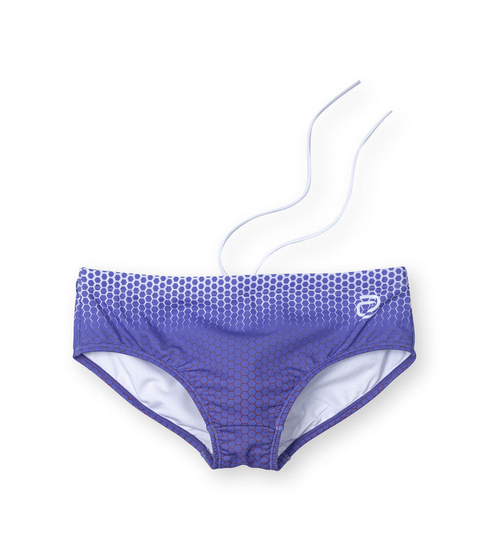 men's brief hexskin/light blue - deboer swim