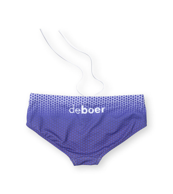 men's brief hexskin/light blue - deboer swim