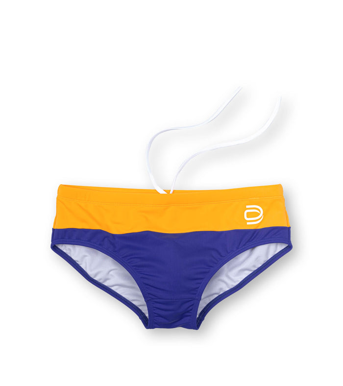 men's brief polo/sunrise-savoy - deboer swim